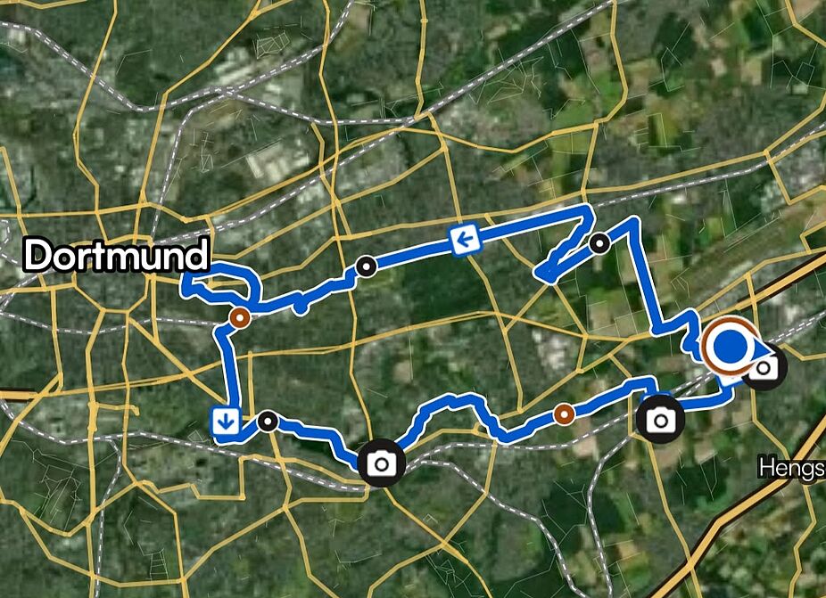 ...Tourstrecke 33,9 km