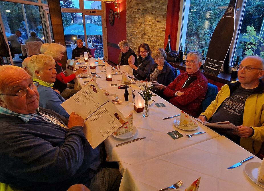 wie immer gute Stimmung