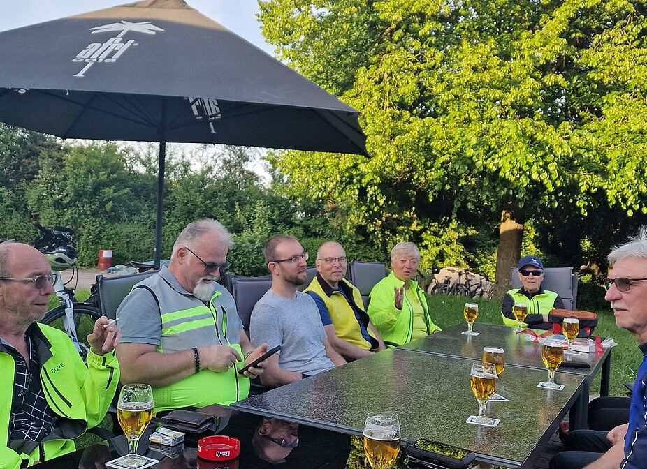 Gemütlicher Tourabschluss Gemütlicher Tourabschluss
