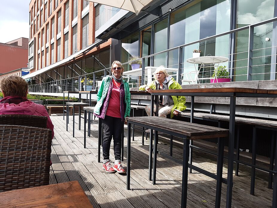 Im Hafen von Münster .