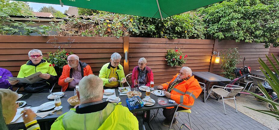gemütlicher Abschluss im La Vita