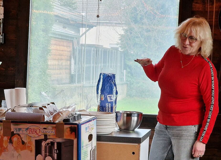 Gastgeberin Gabi Gastgeberin Gabi