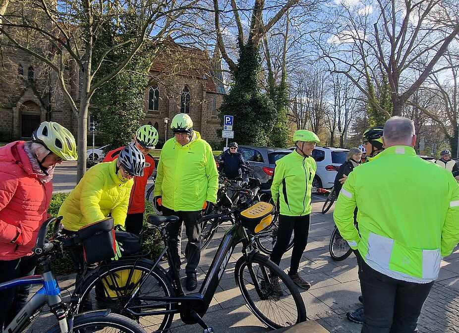 ...Kontrolle der Ausrüstung...