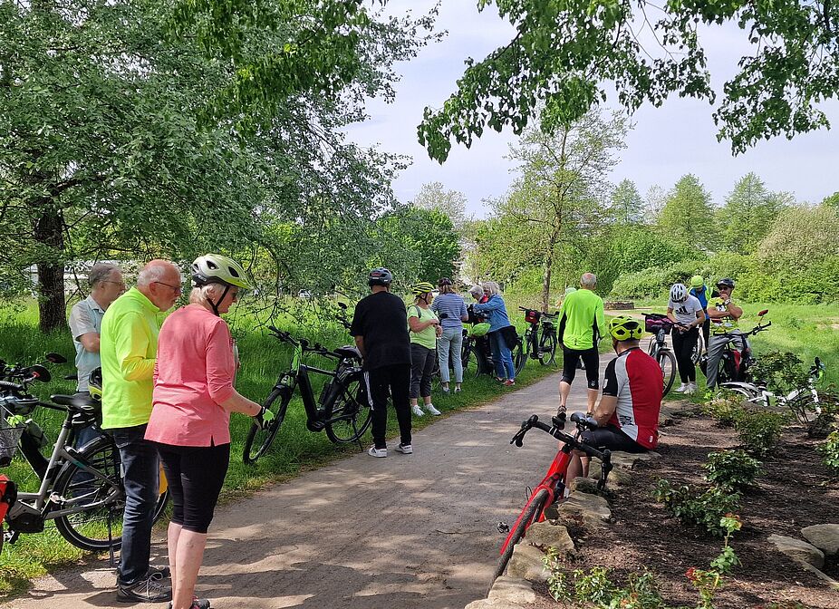 Pause im Landschaftspark "Alte Körne"