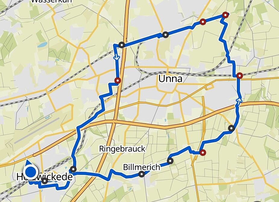 Tourenverlauf Tourenverlauf