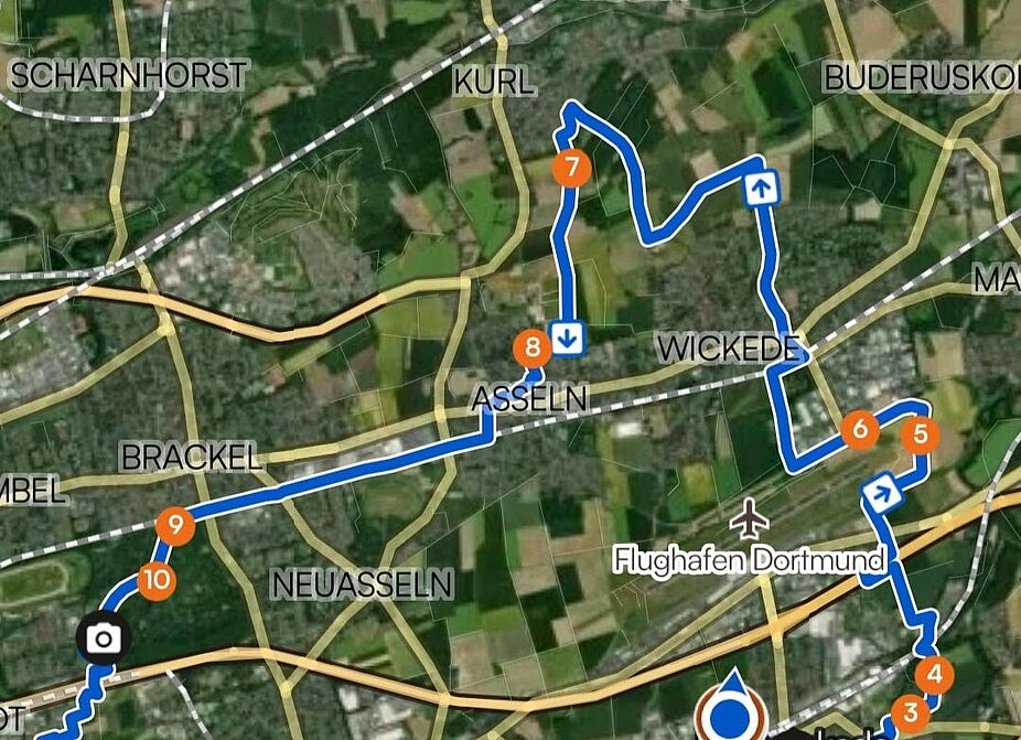 Tourenverlauf 30,9 km