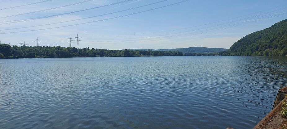 Lennemündung in die Ruhr