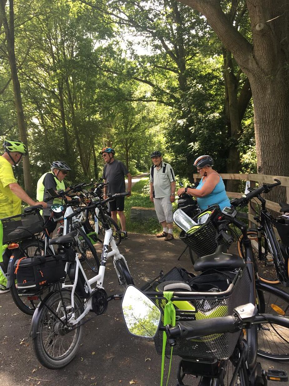 Nach Welver über den Alleenradweg .