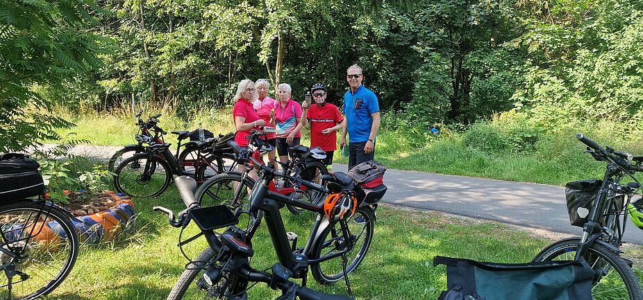 Stärkung, Wasser ist wichtig