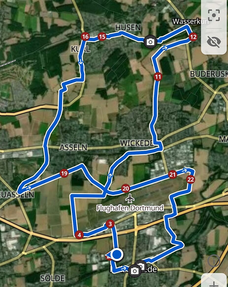 Tourverlauf
