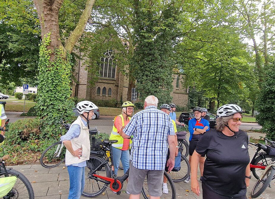 ...zur beliebten ADFC Feierabendtour