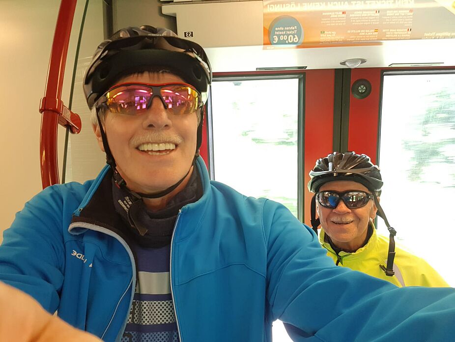 20240609_In der Bahn nach Hiltrup In der Bahn nach Hiltrup