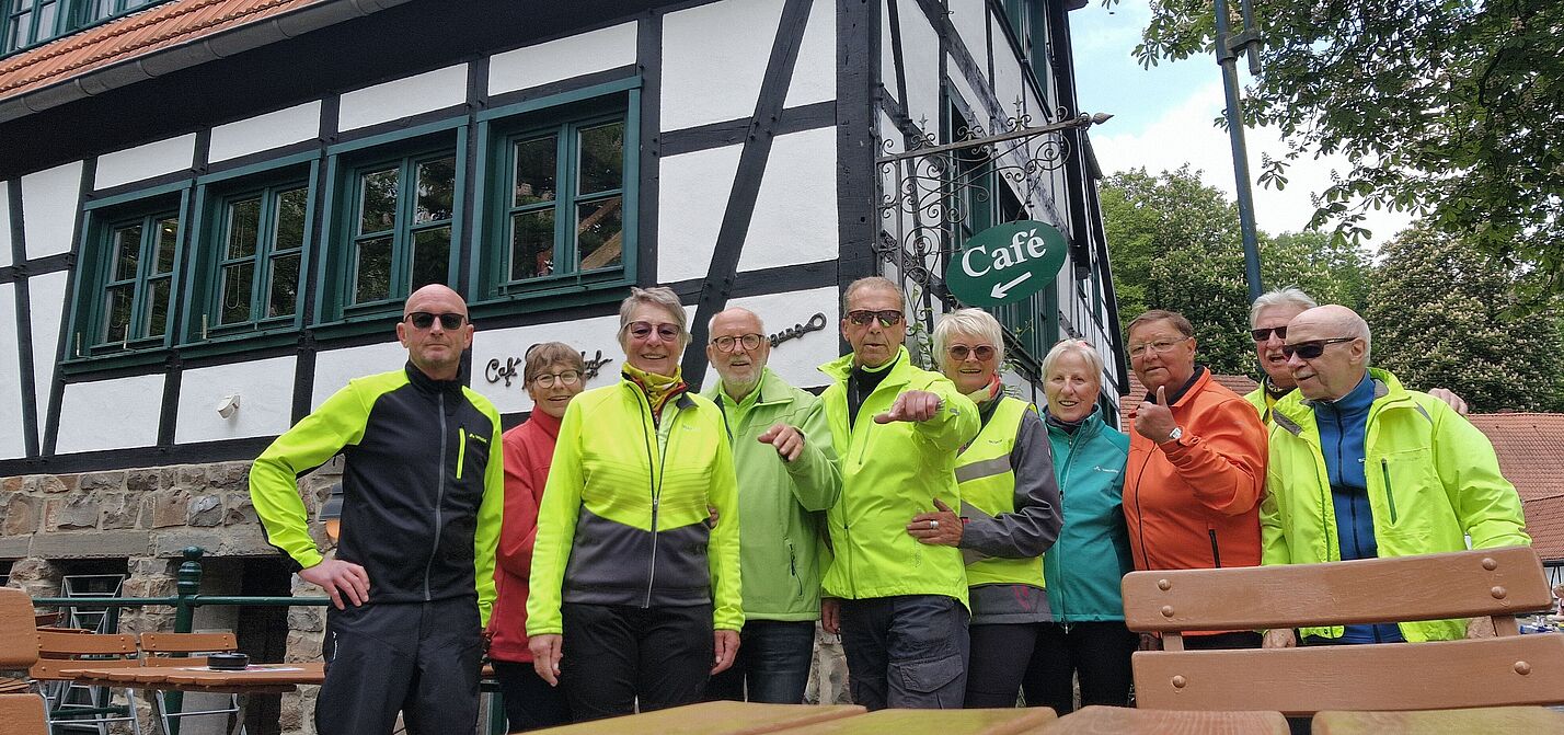 Ziel erreicht. Cafe Barendorf Ziel erreicht. Cafe Barendorf