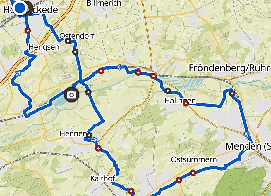 Tourenverlauf Tourenverlauf