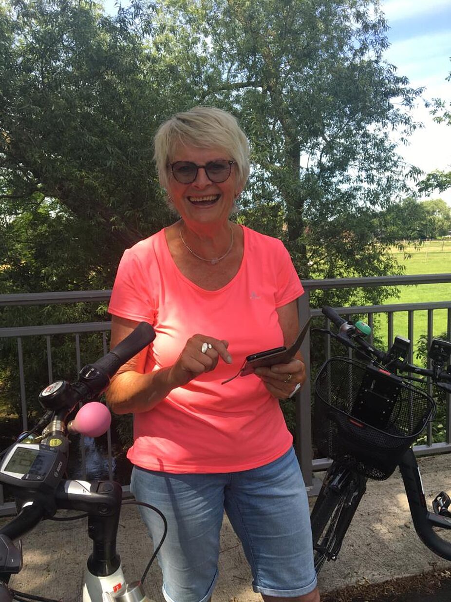 Nach Welver über den Alleenradweg .