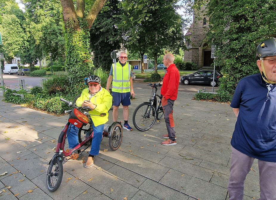 ...fertig für den Start...