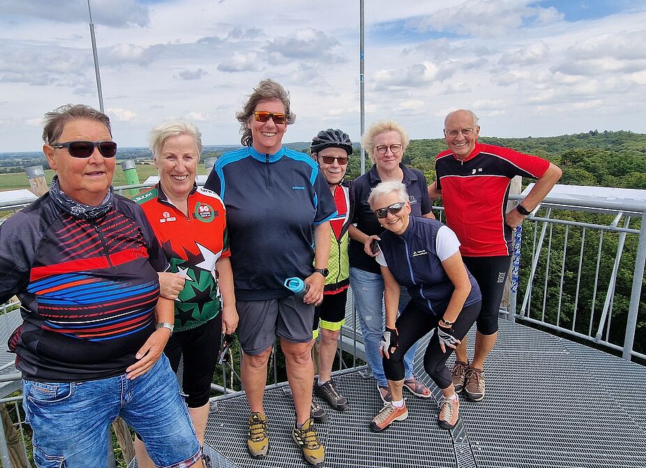 ...in luftiger Höhe...