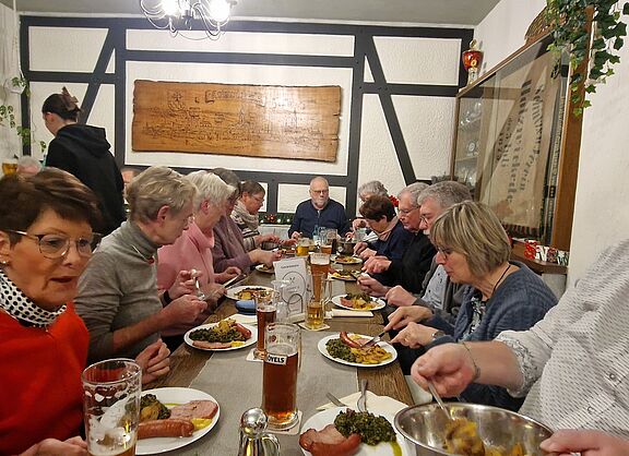 Tradition "Das Grühnkohlessen"