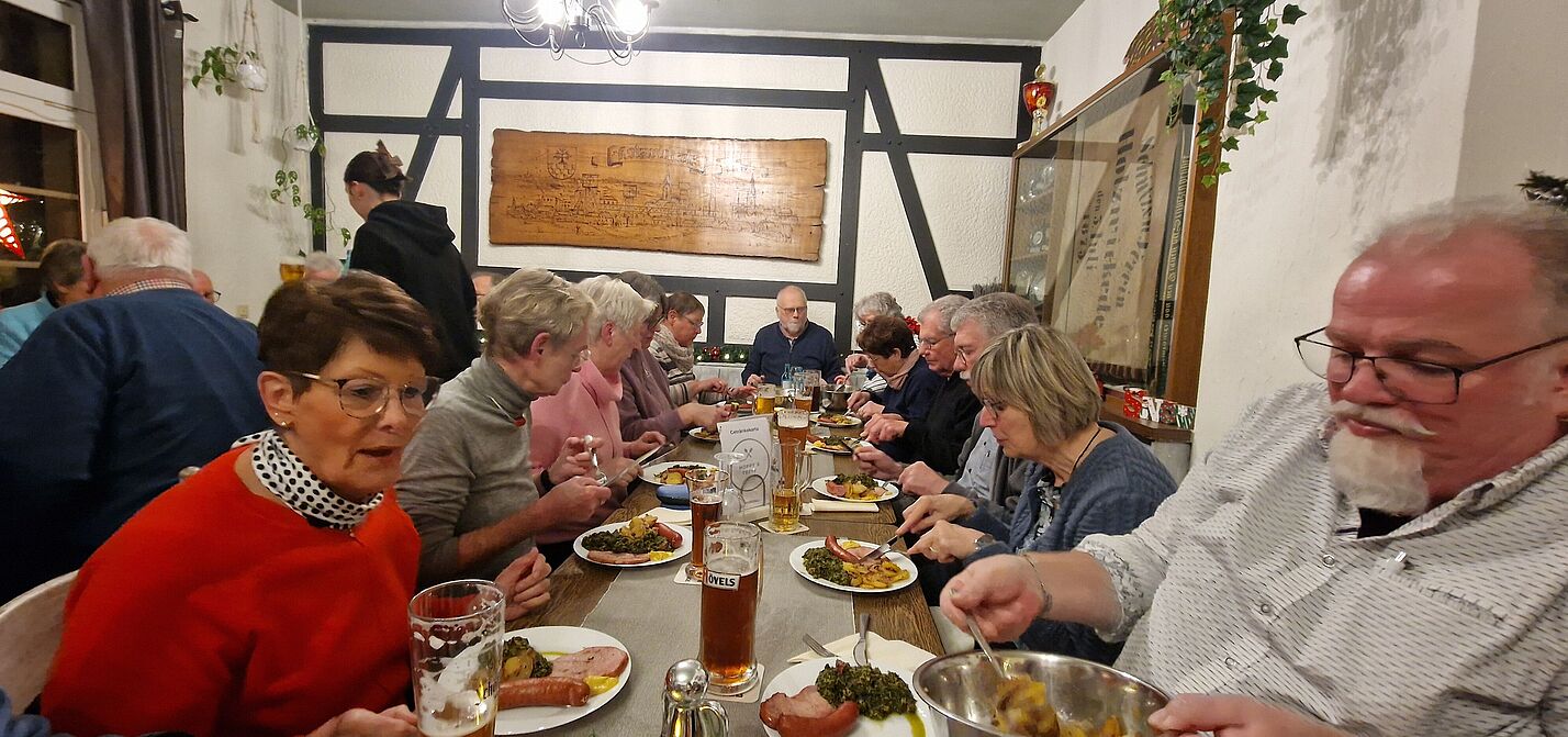 Tradition "Das Grühnkohlessen"