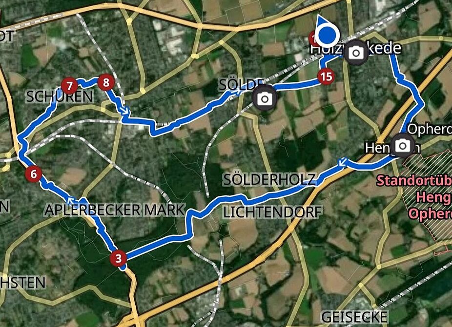 Tourenverlauf Tourenverlauf