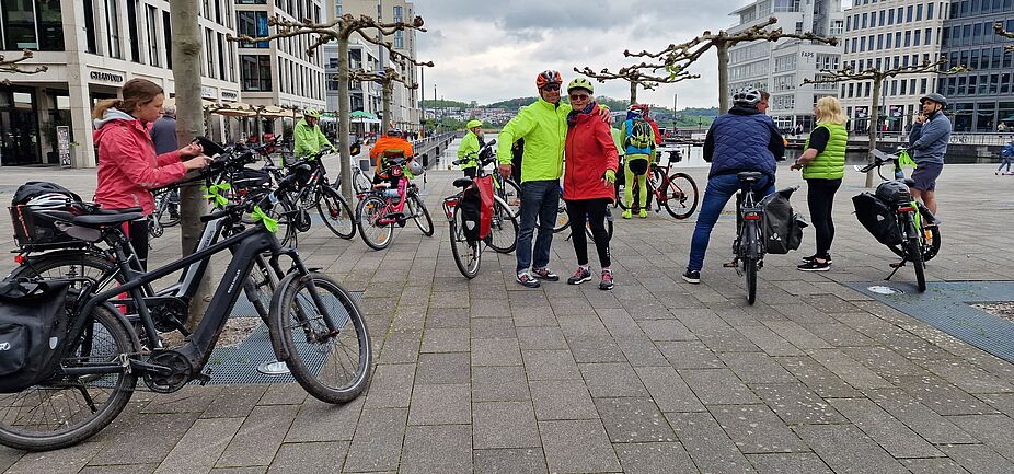 am Phönixsee angekommen