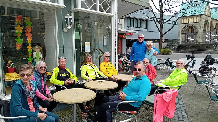 Vor der Konditorei Hammer Vor der Konditorei Hammer