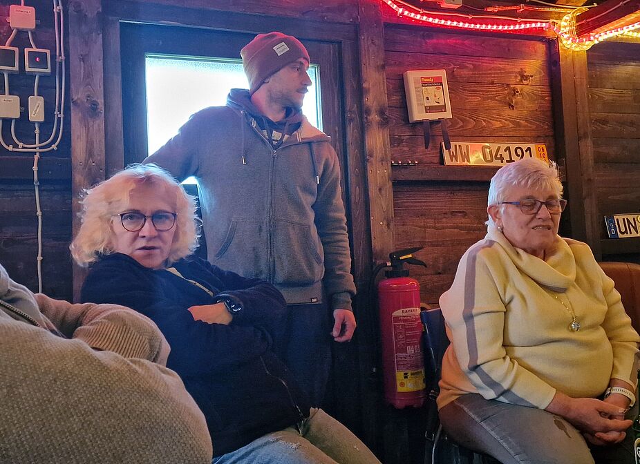 Die Gastgeber Gabi und Jens