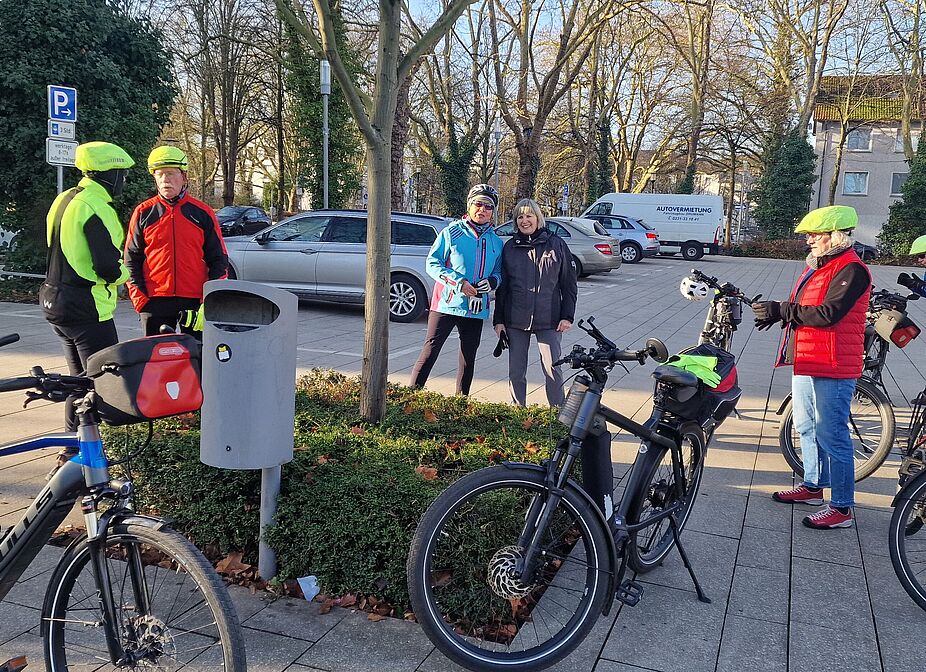 ...Radlerinnen auch...