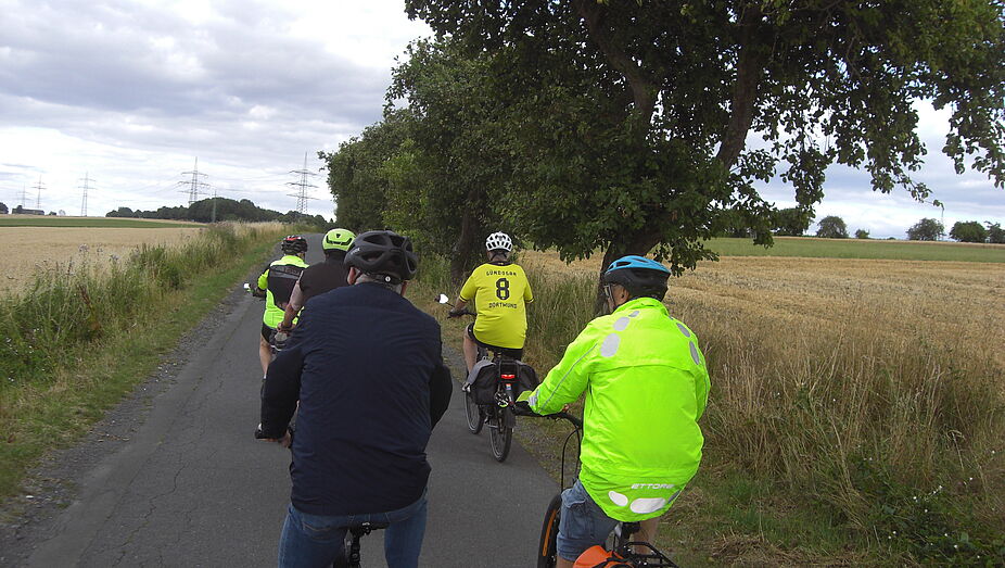 Ecki leitet die Tour