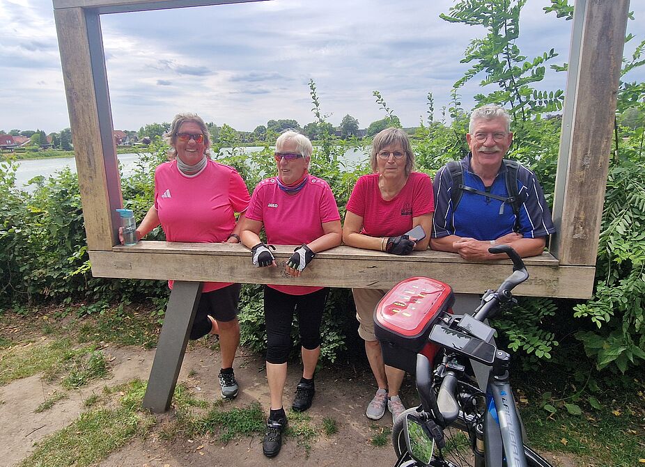 ...die Vier am Feldmarksee...