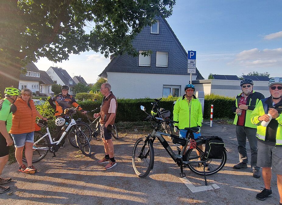 ...Pause in der Abendsonne...