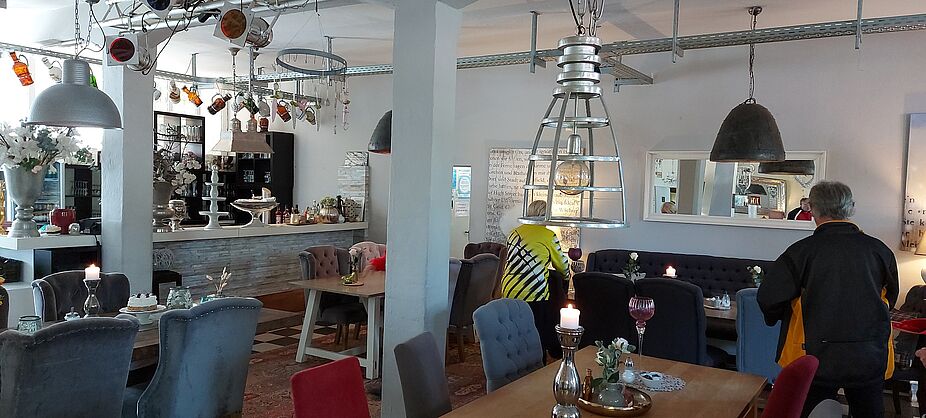 Innenausstattung Cafe