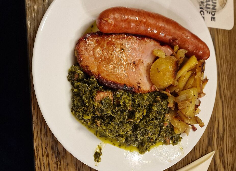 Kompliment an den Koch