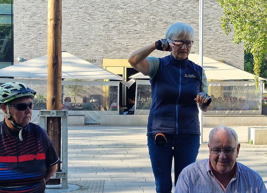 Tourleiterin Susanne