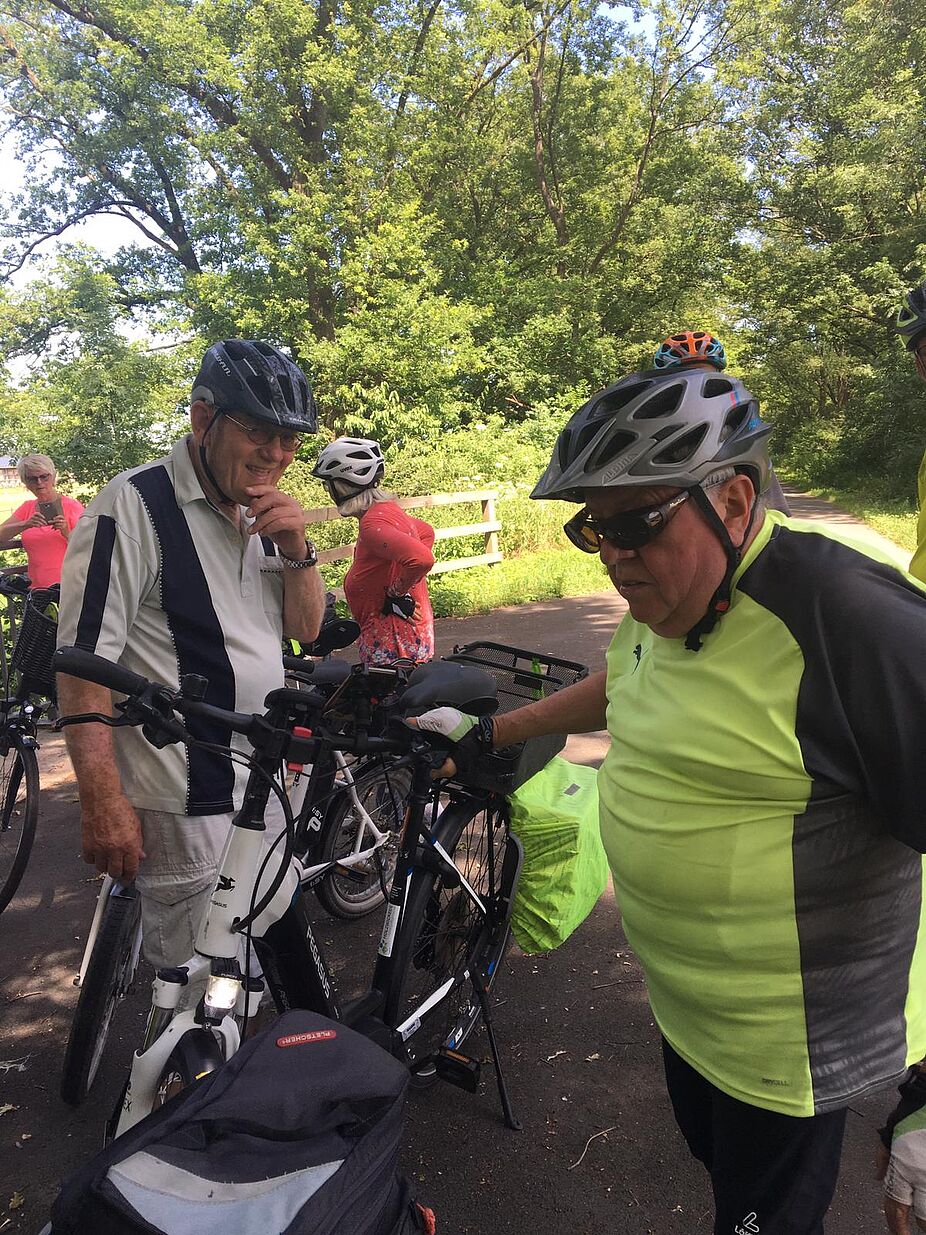 Nach Welver über den Alleenradweg .