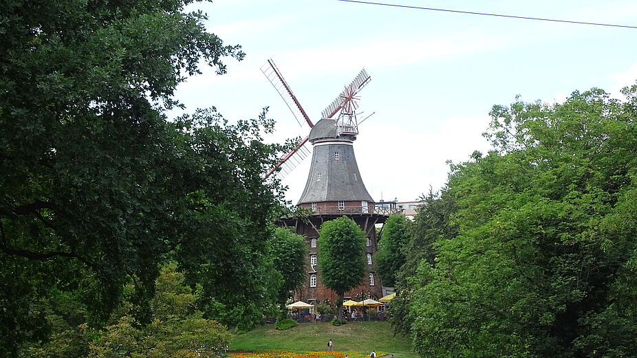 Mühle durch den Bürgerpark