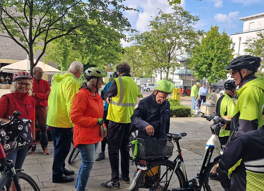 ...gleich geht es los...