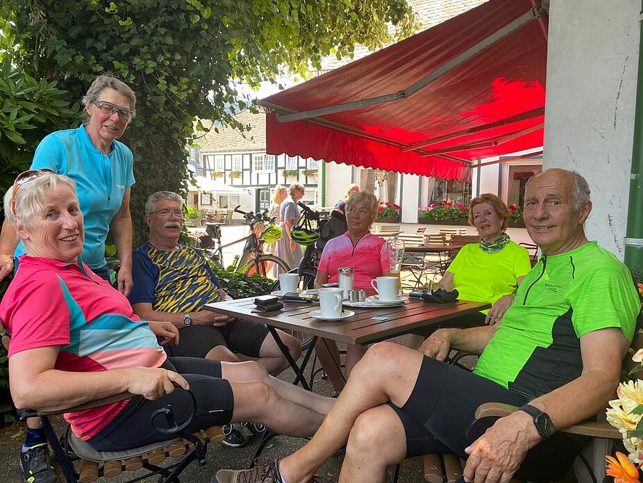 schöner Platz im Schatten